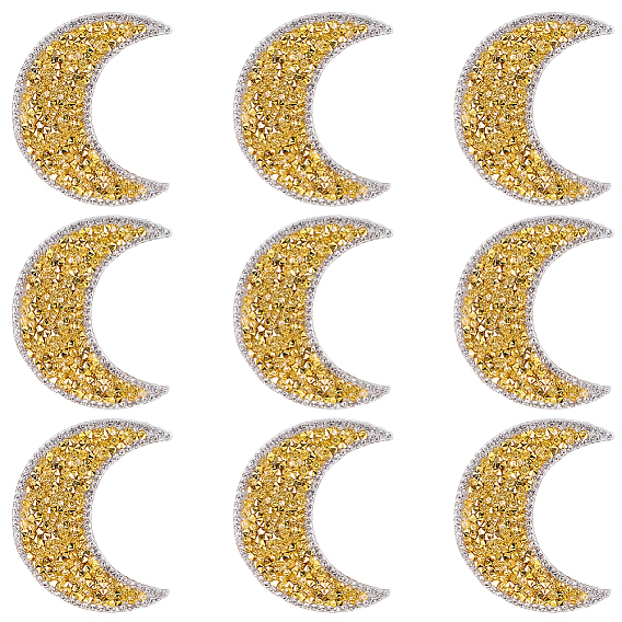 Стразы из смолы, термоклеящиеся стразы, пришивные/приклеиваемые утюгом нашивки на ткань, звезда/луна/роза/бабочка