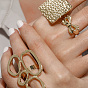 Кольца из сплава для женщин, золотые