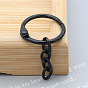 Iron Loose Leaf Binder Key Ring Clasps, Keychain Clasps Findings