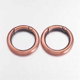 Alloy Spring Gate Rings, O Rings