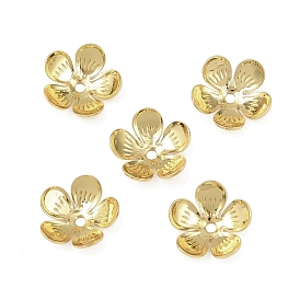 5-лепесток цветка латунный шарик шапки, без свинца, без кадмии и без никеля