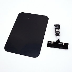 Стираемая пвх этикетка для еды дисплей классная доска зажим, супермаркет, пекарня, ценник кафе