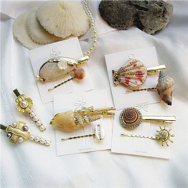 Metal Alloy Duckbill Clip with Princess Pearl Hair Accessory - Elegant and Stylish