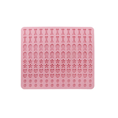 Mini Bone Fish Star DIY Food Grade Silicone Molds, Fondant Molds, Chocolate, Candy, UV Resin & Epoxy Resin Jewelry Making, Mixed Shapes