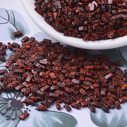 Миюки половина бусины тила, японский бисер, 2 отверстие, непрозрачные цвета пикассо