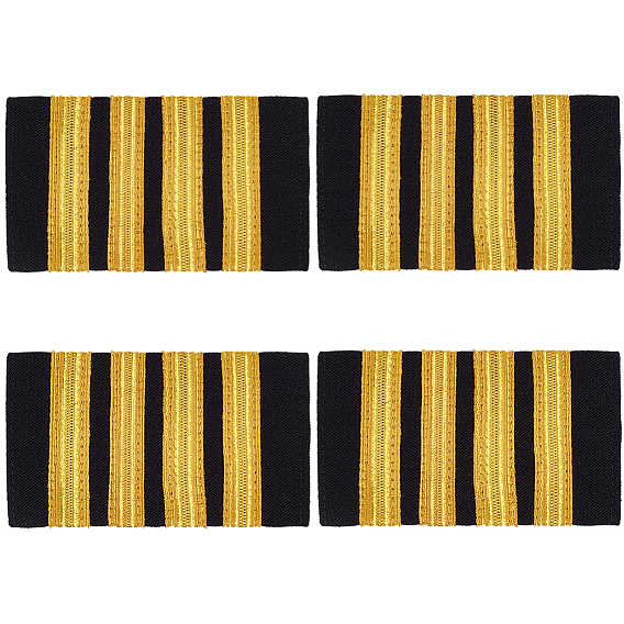 Silk Aviation Epaulette, Rectangle