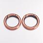Alloy Spring Gate Rings, O Rings