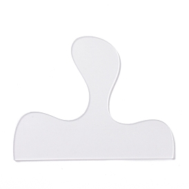 Acrylic Charcuterie Board Handle Template, Cutting Board Router Template, Woodworking Tracing Stencils, Laser Cut Guide Tool