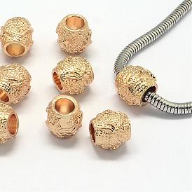 Сплавочные европейские бусины, бусины с большим отверстием, бочка со стрекозой