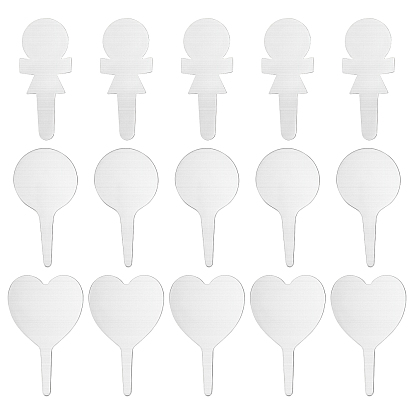 Заводские этикетки из нержавеющей стали, разнообразные