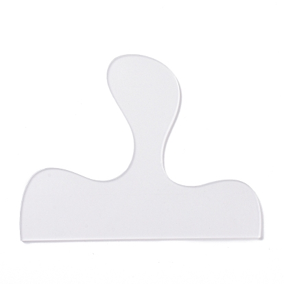 Acrylic Charcuterie Board Handle Template, Cutting Board Router Template, Woodworking Tracing Stencils, Laser Cut Guide Tool