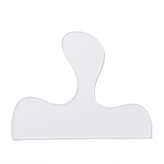 Acrylic Charcuterie Board Handle Template, Cutting Board Router Template, Woodworking Tracing Stencils, Laser Cut Guide Tool