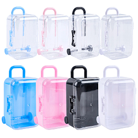 8 шт. 8 стили чемоданы пластиковые коробки для хранения подарков и конфет