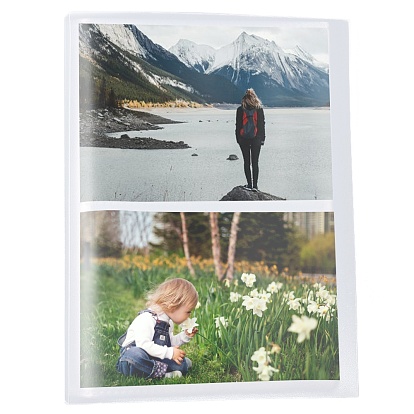 Mini Plastic Photo Albums, DIY Transparent Photo Album Scrapbooking, 72 Photo