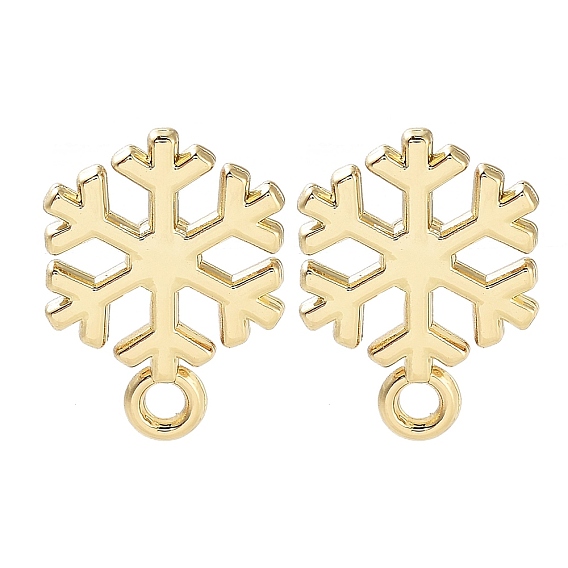 Сплав серьги выводы, снежинка