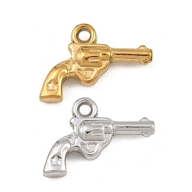 304 colgantes de acero inoxidable, encantos de armas