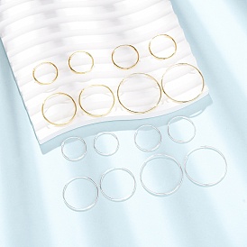 925 серьги с обручем из серебра 925 пробы, кольцо