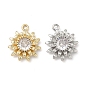 Латунные микро проложить кубического циркония подвески, 
