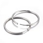 304 Stainless Steel Huggie Hoop Earrings