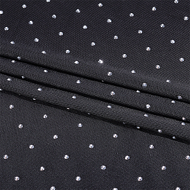 2M Polyester Fabric, with Rhinestone, Clothing Accesories