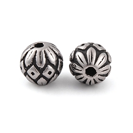 304 из нержавеющей стали бусы, круглые