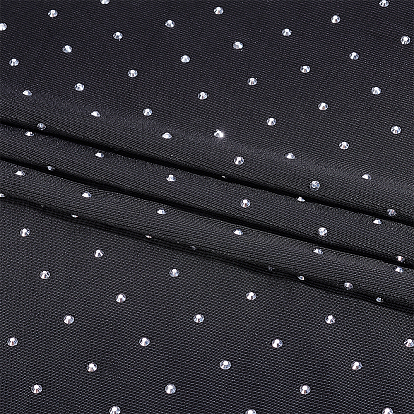 2M Polyester Fabric, with Rhinestone, Clothing Accesories