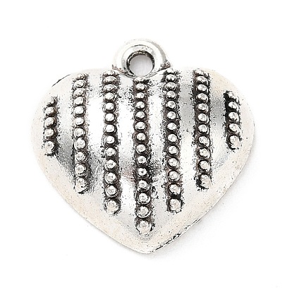 Tibetan Style Alloy Pendants, Heart