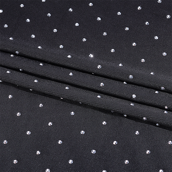 2M Polyester Fabric, with Rhinestone, Clothing Accesories