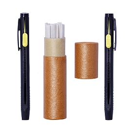 Plastic Chalk Pen, Marking Cloth Fabric Pencil Wax Pencil Mark Chalks for Dressmaking Sewing Crafts