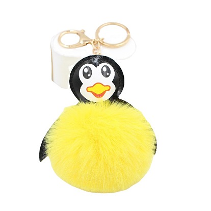 Adorable Penguin Plush Keychain for Women's Car Keys and Bags