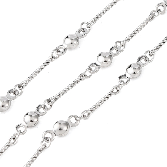 304 плоские круглозвенные цепи из нержавеющей стали, пайки, с катушкой