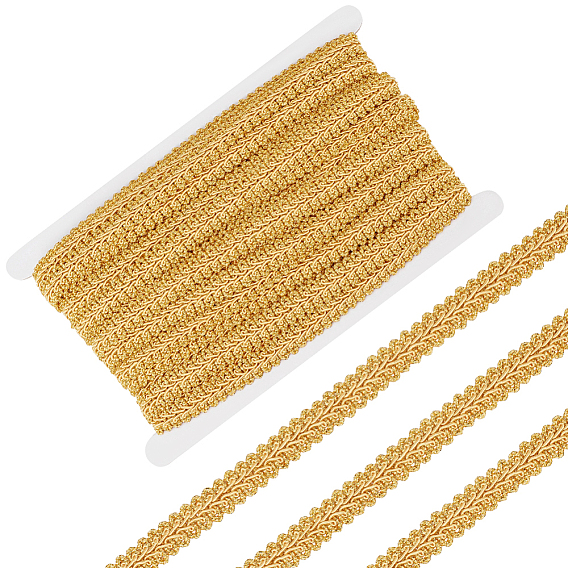 20m Polyester-Stickspitzenband, Kleidung Accessoires Dekoration
