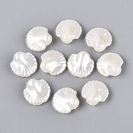 Абс пластиковые жемчужные бисера, формы раковины