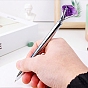 Шариковая ручка Nuggets с драгоценными камнями, ручка из нержавеющей стали, офисные школьные принадлежности
