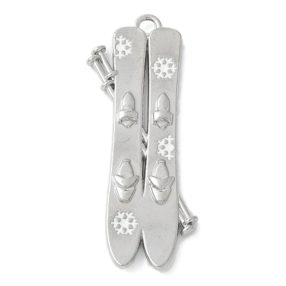 Сплав с эмалевыми подвесками, санки