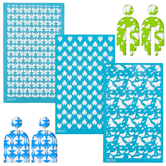 Нейлоновая форма для оттиска, прямоугольные, керамические и глиняные инструменты