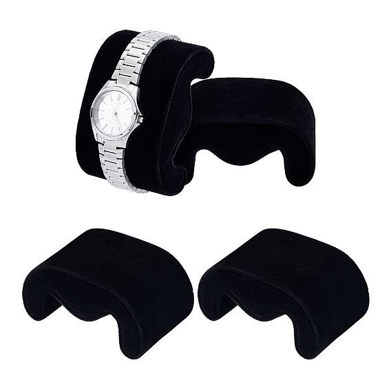 Бархатные подушечки для демонстрации ювелирных изделий, часов и браслетов, м форма