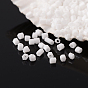 FGB Grade A Glass Seed Beads, Hexagon(Two Cut), Opaque Colours