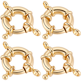 12шт. латунные пружинные застежки