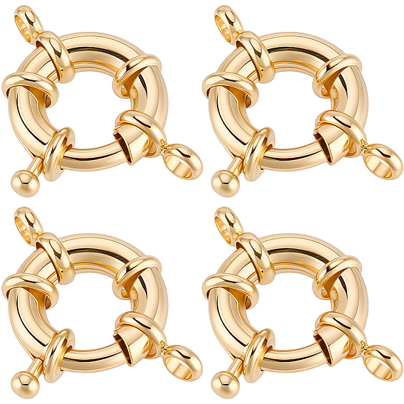 12шт. латунные пружинные застежки