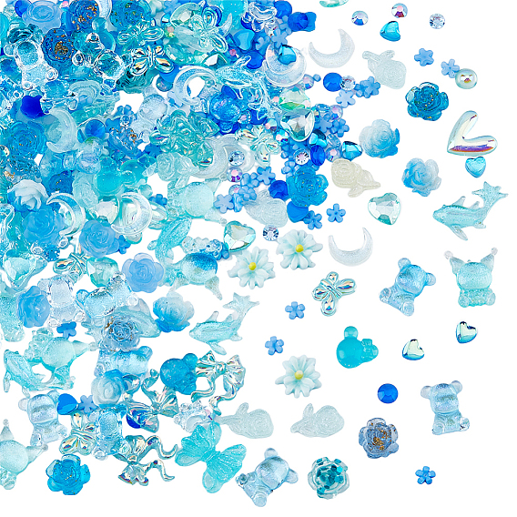 Кабошоны из смолы, ногтей декоративные аксессуары, разнообразные