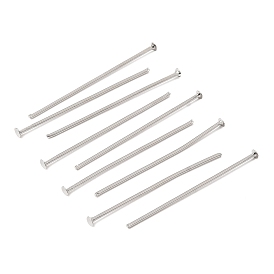 Épingles à tête plate en laiton shegrace, sans cadmium et sans nickel et sans plomb, plaqué longue durée