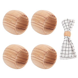 Деревянные кольца для салфеток, держатель для салфеток, ресторанные повседневные аксессуары, колонка