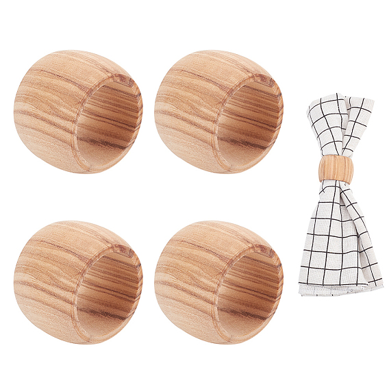 Деревянные кольца для салфеток, держатель для салфеток, ресторанные повседневные аксессуары, колонка