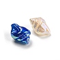 Iridescent Plating Acrylic Beads, Conch