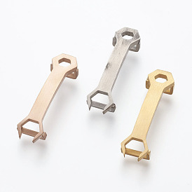 304 Stainless Steel Slide Charms, Wrench