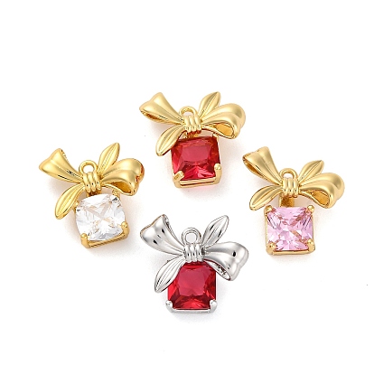 Стойки обшивки латунные подвески, со стеклом, долговечный, без свинца и без кадмия, бант с квадратом