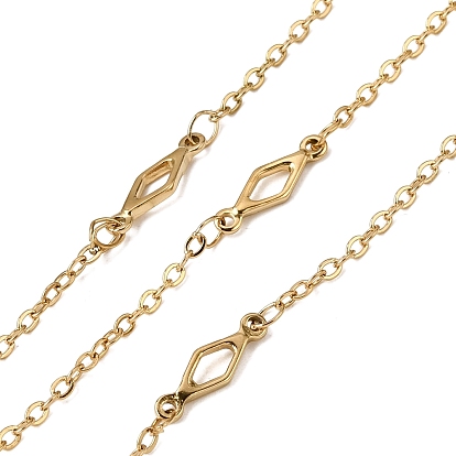 304 кабельные цепи из нержавеющей стали, ионное покрытие (ip), пайки, с катушкой, с ромбовидными звеньями