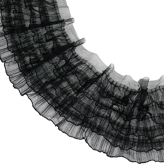 2 кружевная отделка из полиэстера в ярдах, аксессуары для одежды