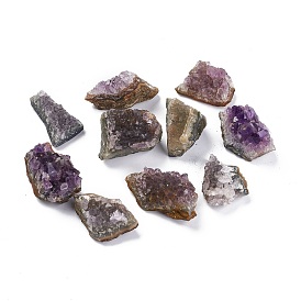 Raw Rough Natural Amethyst Cluster, Druzy Amethyst Specimen, for Home Display Decoration, Nuggets